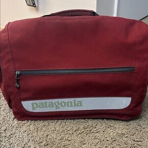 Patagonia Red Messenger Bag